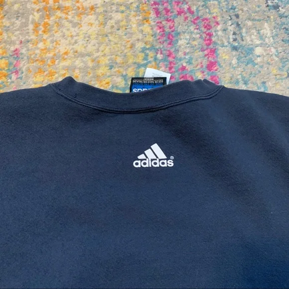 Vintage Adidas New York Yankees Baseball Crew Neck Sweatshirt Made USA Size 2XL - Picture 7 of 7